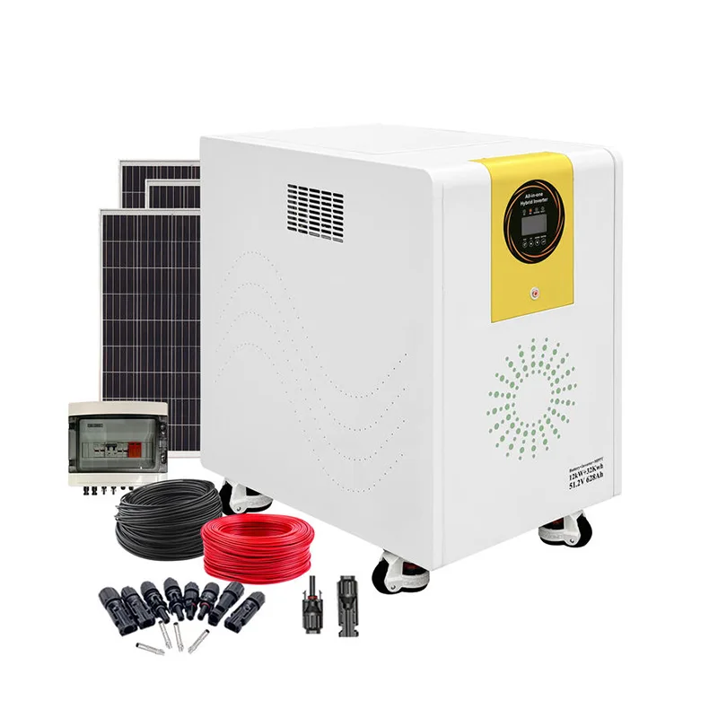 Off-Grid MPPT husholdningsapparat 12kw inverter 32kwh batteri